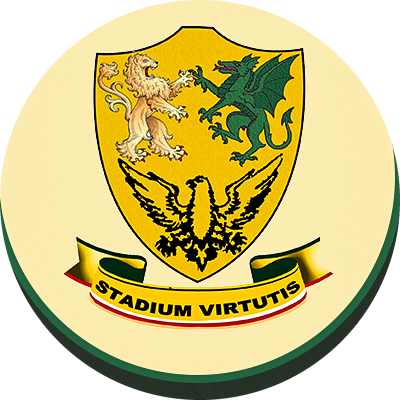 Michael University crest — Stadium Virtutis